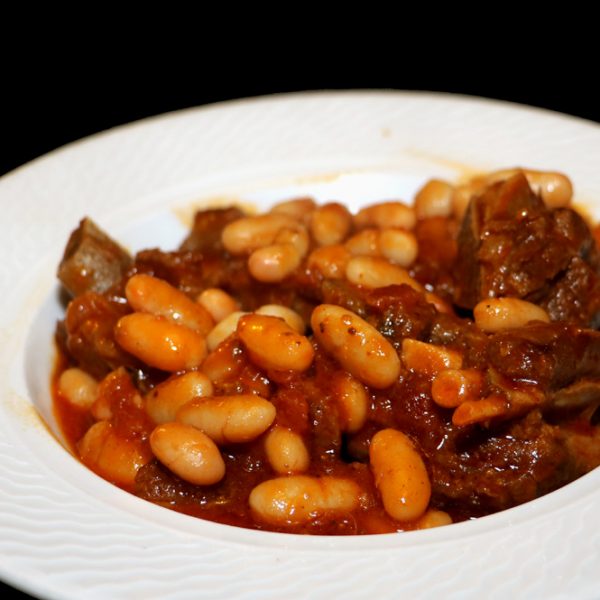 Goat and beans